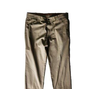 Victorinox Swiss Army Pants Men's Size 38 Khaki Pockets Flat Front Strai…